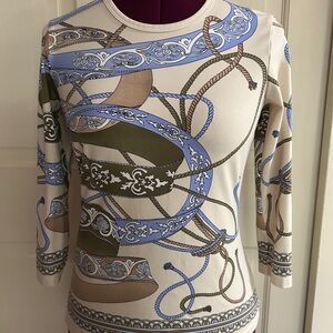 J. McLaughlin 3/4 sleeve Catalina Cloth - Size XS